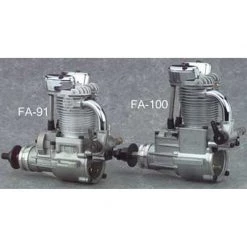 Saito Engines 100 FA-AAC with Muffler: QQ for Engines