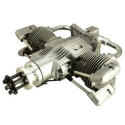 Saito Engines 100cc 4-Stroke Twin-Cylinder FG-100TS Gasoline Engine for Engines